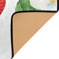 thumbnail image 3 of Yayeee Area Rugs for Living Room 5.2'x4' Non Slip Washable Bedroom Floor Carpet, White Apple Pattern, 3 of 5