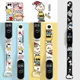 thumbnail image 2 of Correa de Snoopy Charlie Brown para Xiaomi Mi Band 8 7 6 5 4 3 Correa de silicona Correa de reloj con dibujos animados linda Correa de muñeca reemplazable Pulsera, 2 of 5