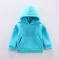 thumbnail image 5 of XBASW 0-6Y Girls Boys Fleece Sweatsuit 2 Piece Outfits Hoodies Sweatshirt and Jogger Sweatpants Fall Winter Set for Baby Kids, 5 of 12