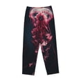 thumbnail image 6 of Fotbe Mesmerizing Pink Jellyfish Women's Pajama Pants,Sleepwear Pants,Pj Bottoms Drawstring And Pockets-XX-Large, 6 of 7