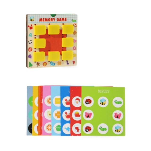 lionlar Matching Card Game Set Preschool Learning Toy for Cognitive Ability Training