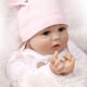 thumbnail image 4 of Reborn Baby Doll Cuerpo de relleno de algodón PP con cabello enraizado, 4 of 8
