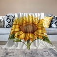 thumbnail image 2 of Nawypu  Sunflower Throw Blanket Super Soft Plush Throw Blanket, 2 of 6