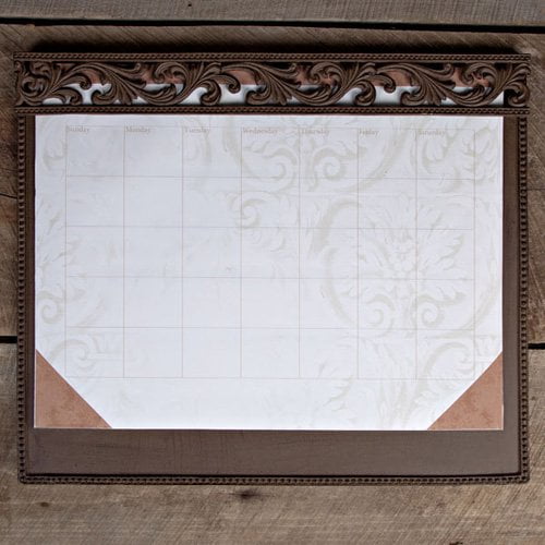 GG Collection Metal Desk Blotter