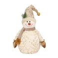 thumbnail image 2 of Happy Date Christmas Plush Stuffed Cute Soft Snowman Toys Reindeer Animal Santa Claus Doll Ornament for Kids Teacher Student Award Party Supplies, 2 of 8