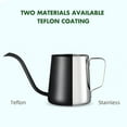 thumbnail image 3 of 600ml Coffee Pot Brewing Coffee Maker Coffee Maker Coffee Pot Stainless Steel with Handle Birthday Gift for Coffee Lovers, 3 of 8