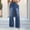 *Blue, variant on ClodeEU Women's Straight Leg Loose Fit Jeans with Back Pockets,Slim Denim Pants for Spring Gray,Womens Plus M