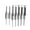 D, variant on 4pcs Square Hole Drill Bit Woodworking Hole Saw Mortising Chisel Steel Drill Bits Set 1/4 inch, 5/16 inch, 3/8 inch, 1/2 inch for Wood