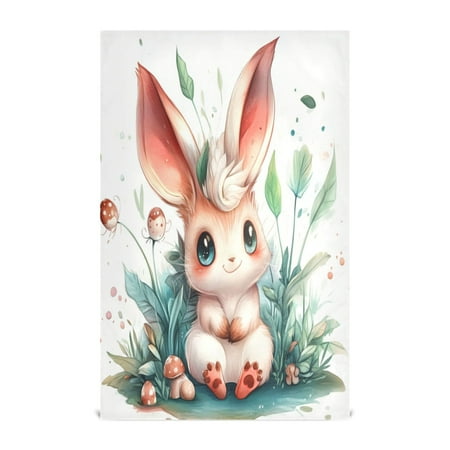 

Kitchen Towel 28x18 Inches x1，Plate Towel Decorative Towel Napkin Tea Towel Tea Towels For Kitchen Dish Cloths & Dish Towels Lovely Cartoon Mushroom