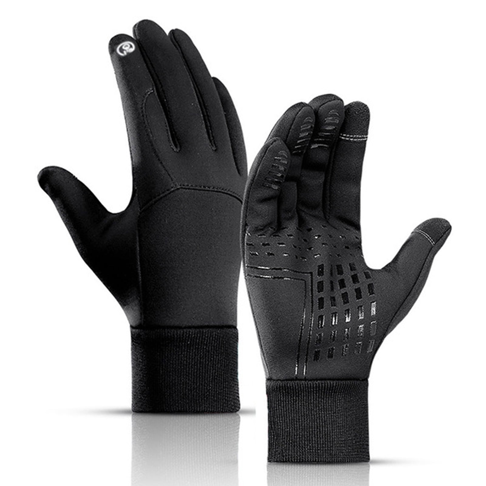 Lixada Cycling Gloves Touchscreen Anti-Slip Riding Driving Full Fingers Gloves Shock Absorbent Bike Motorbike Riding Gloves 