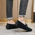 thumbnail image 4 of Big Size Men's Casual Loafers Slip On Leather Shoes Comfortable Lightweight Driving Shoes Male Moccasins Classic Penny Loafer Flats Boat Shoes Outdoor Walking Shoes, 4 of 10