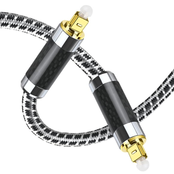 BEADCEST Cable Óptico Para TV Y Consola De Juegos Con Conectores De Cobre Estables
