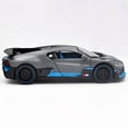 thumbnail image 4 of The 1:24 scale is suitable for Bugatti Veyron alloy die-cast car models, equipped with opening doors, lights, sounds and a hand-crank motor. Boys' toy cars, children's birthday gift toy cars., 4 of 8