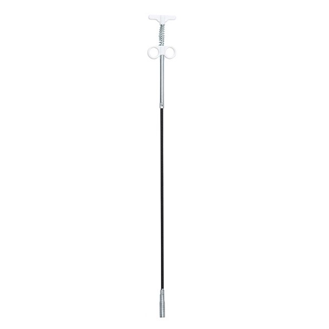 Bearachild Herramientas de dragado de tuberías de resorte de 90cm, palos limpiadores de drenaje, removedor de obstrucciones, herramientas de limpieza para Suministros de limpieza para el hogar Blanco Bearachild HA003683-02
