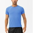 thumbnail image 2 of Men's Athletic T Shirts Moisture Wicking Basic Gym Tees Short Sleeve Plain Tshirts Pullover Summer Casual Tops, 2 of 5