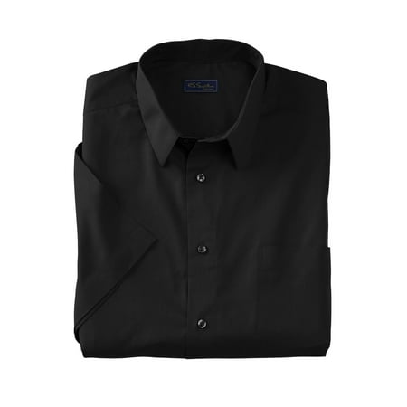Ks Signature Men's Big & Tall No Hassle Short-sleeve Dress Shirt