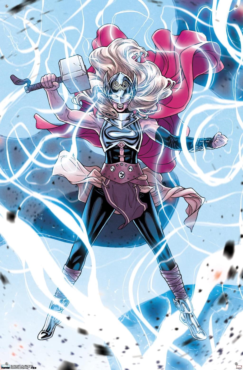 Marvel Comics - Thor - Mighty Thor #704 Wall Poster with Pushpins, 22.375" x 34"