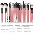 thumbnail image 3 of Dense Foundation Brush Makeup Brushes 22 PCs Makeup Brush Set Synthetic Foundation Brush Blending Face Powder Concealers Eyeshadow Brush Make Up Brushes Set, 3 of 4