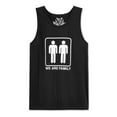 thumbnail image 2 of Univibe Mens We Are Family Pride Tank Top, Black, Medium, 2 of 2