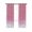 Pink, variant on Ombre Waves Blackout Curtains, Light Blocking Print Window Curtains, Abstract Art Gradient Black Modern Thermal Insulated Window Drapes for Living Room Kitchen Cafe 2 Panels, 104"W x 63"L
