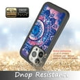 thumbnail image 5 of iPhone 13 Pro Case With Built-in Screen Protector, Rosebono Hybrid Graphic Design Pattern Hard Back Pannel Cover Case For iPhone 13 Pro (Mandala), 5 of 5