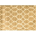 thumbnail image 1 of Ahgly Company Indoor Rectangle Trellis Brown Modern Area Rugs, 5' x 7', 1 of 4
