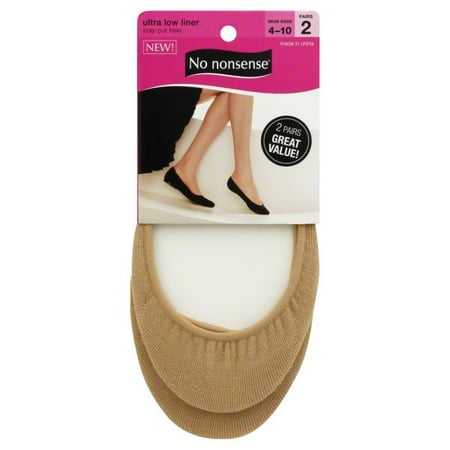 

Kayser-Roth Corporation No Nonsense Ultra Low Liners 2 pairs