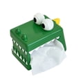thumbnail image 1 of Dispensador de pañuelos con tapa de goma para pañuelos, cocodrilo, 1 of 3