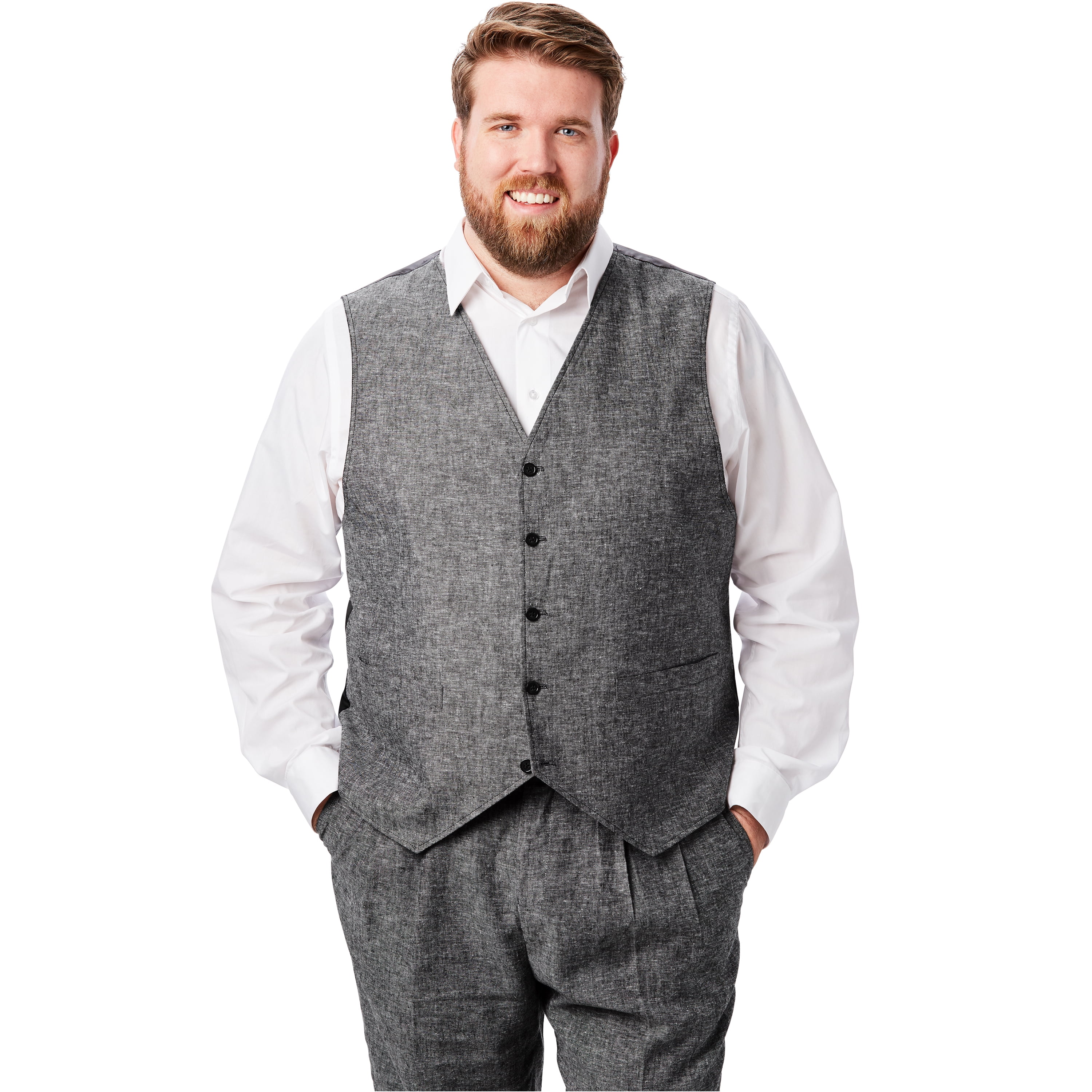 big and tall dress vest