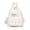 White, variant on Fashion Backpack Mini Backpack Purse for Women Purses PU Leather Pompom Backpack Shoulder Bag
