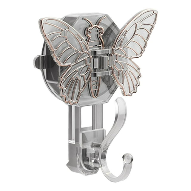 Gancho de succión, perchas de vidrio con ventosa, soporte para azulejos, soporta hasta 5kg, colgador de pared resistente para espejo de cocina, Gris