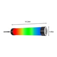thumbnail image 3 of Fiudx Ofertas Y Liquidación Luces Portátiles Recargables Usb Con 2 Imanes, Cambio De Color Regulable Rgb, Bombillas Que Cambian De Color Con Música, Música De Tubo De Emergencia Bluetooth, 3 of 7