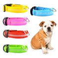 thumbnail image 3 of Flmtop Pet Dog Puppy Anti-lost USB Rechargeable Flashing LED Light Collar Necklace Green, 3 of 9