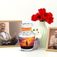 thumbnail image 6 of JAGASY Firefighter Funeral Urns for Ashes Keepsake, Orange Small Urn for Ashes Adult Male, Orange Clouds Decorative Urns for Daughter, Mini Memorial Cremation Urn for Son, (3 Inch), 6 of 7
