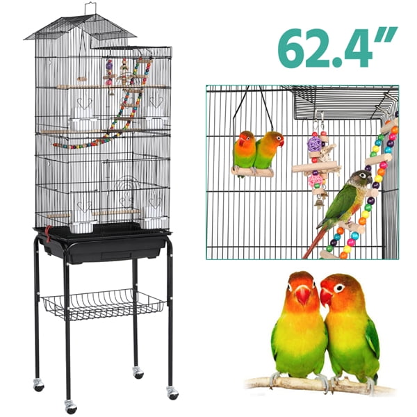 large metal parrot cage
