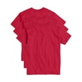 thumbnail image 2 of Hanes Youth Boys Short Sleeve Beefy T-Shirt Value 3-Pack, Sizes 4-18, 2 of 5