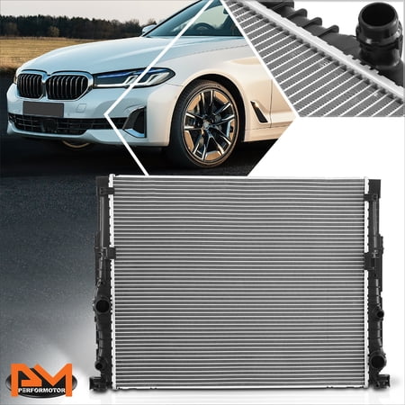 PM PERFORMOTOR for 16-22 BMW 530E 750I M760I Xdrive 2.0L 4.4L 6.6L Cooling Radiator DPI-13792