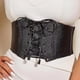 thumbnail image 4 of Corsé con cinturón para mujer, cintura alta elástica ancha, correa debajo del pecho para vestidos de mujer, boda femenina, 4 of 9