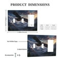 thumbnail image 3 of Eagle Switch Cover Decorative Wall Plate 3-Gang 2-Toggle 1-Decor Standard Size, 3 of 5