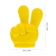 thumbnail image 2 of unbranded 2Ud Adorno Dedo Para Antena De Auto Amarillo Para Estilizar El Exterior, 2 of 7