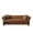 Brown-3 Seat, variant on Hommoo 83.5"W Luxury Tech Fabric Chesterfield Loveseat, 2-Seater Sofa Couches with Button Tufted Design &Rolled Arms, Black