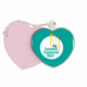 thumbnail image 1 of Los niños la mente pura cielo azul Bolsa de viaje Mirror maquillaje corazón rosa, 1 of 4