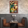 thumbnail image 5 of 12" x 18" Vintage c1920s Carter Vintage Magic Poster Wall Art, 5 of 10