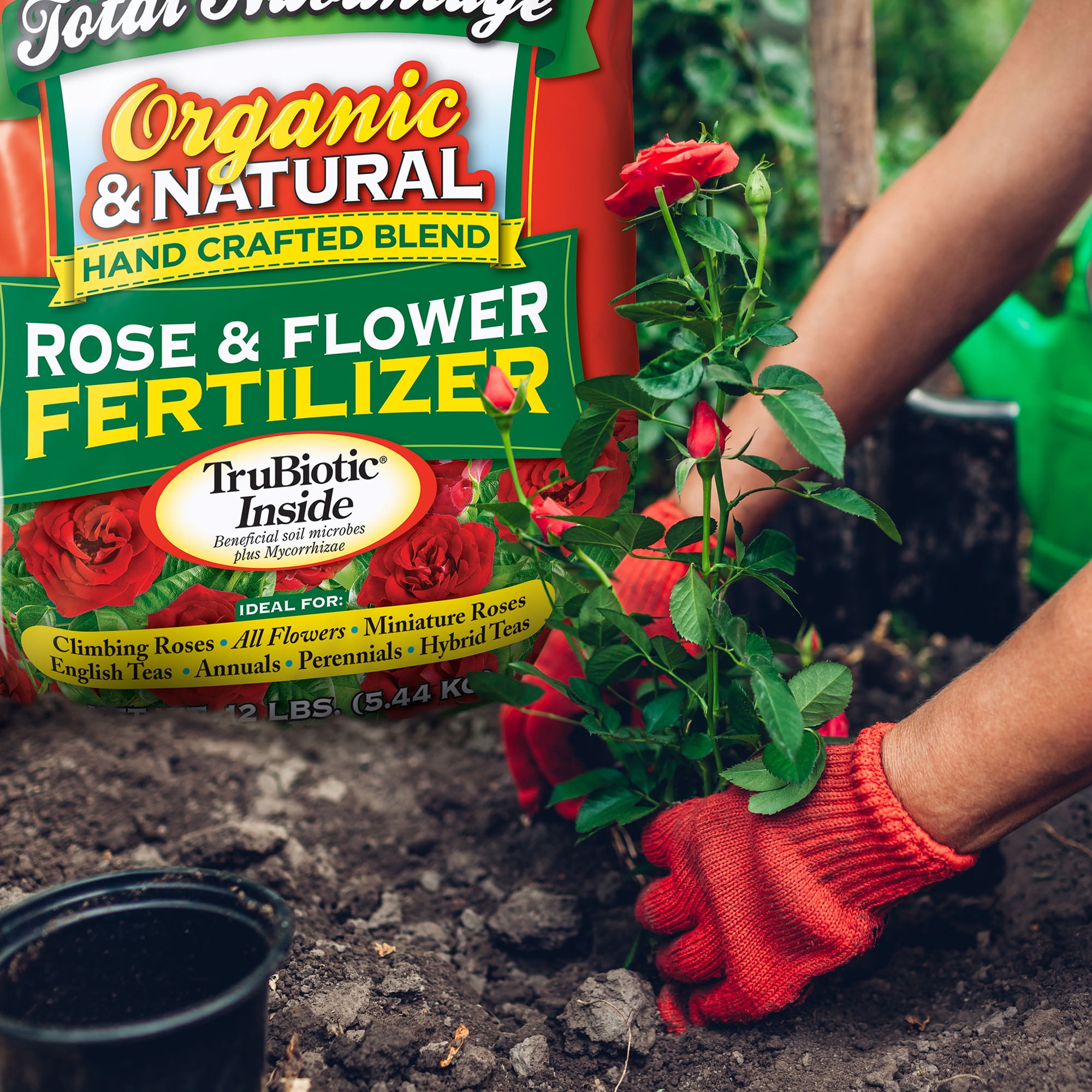 Dr. Earth Total Advantage Organic Rose & Flower Granules Plant Food 12 lb