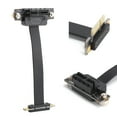 thumbnail image 3 of Cable de extensión, Cable de extensión PCI‑E 1X Gbps Cable de extensión PC E Cable de extensión para PC Diseño de próxima generación, 3 of 12