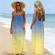 thumbnail image 1 of TaTaai Women's Sleeveless Backless Cami Long Sundress Spaghetti Strap Flowy Casual Dress Lightweight Soft Fabric Elegant Stylish for Spring Summer Vacation Daily Dating Gift, 1 of 9