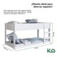 thumbnail image 4 of Litera Doble Individual Base Cama KingsHouse Desmontable blanco, 4 of 7