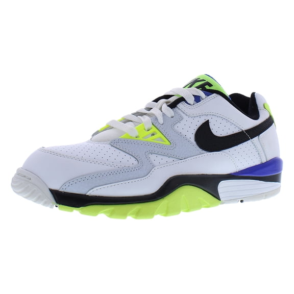 Nike Air Cross Trainer 3 Low Leather Unisex Shoes Size 8, Color: White/Black/Pure Platinum