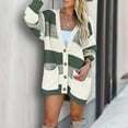 thumbnail image 2 of Vedolay Fall Tops for Women Jackets for Women Casual Open Front Long Sleeve Fashion Lightweight Jacket,Green S, 2 of 5