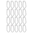 thumbnail image 1 of ColoMX 20pcs Práctico Hebilla de resorte Hebilla Hebilla Metal Hebilla de fijación para uso en el hogar, 1 of 7